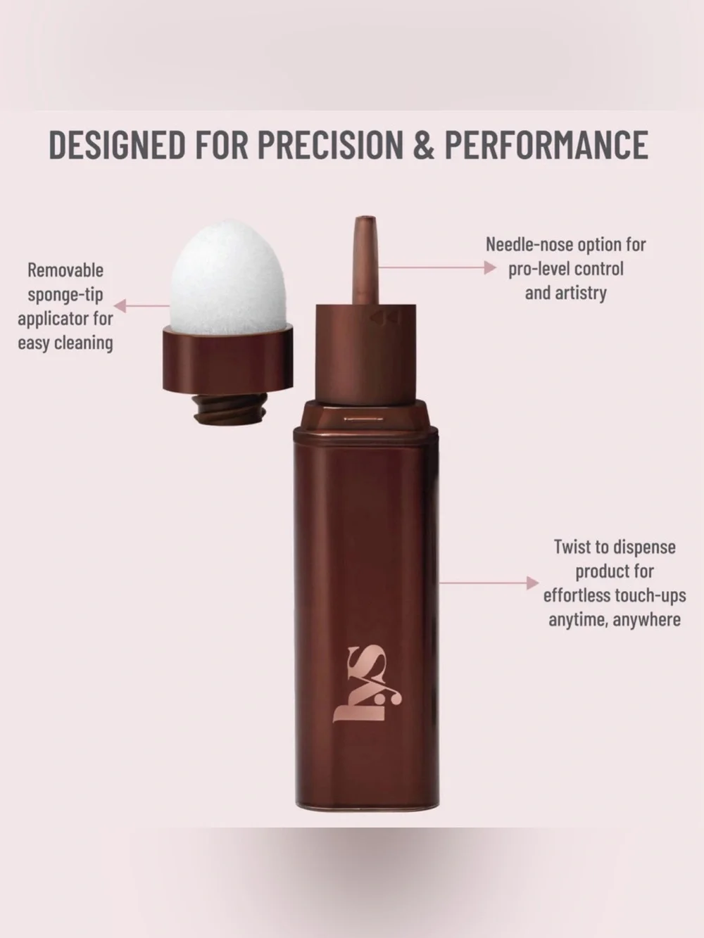 LYS Beauty Bright Start Creamy Airbrush Concealer